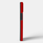Coques Case-Mate iPhone Bouquet de Dandelion blanc en rouge (Verso / Droite)