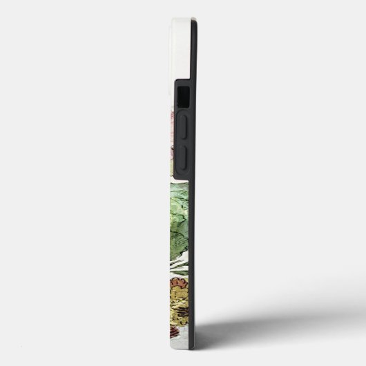 Coques Case-Mate iPhone Bouquet de fleurs à papillon (Verso / Gauche)