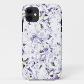 Coques Case-Mate iPhone Bouquet de fleurs d'aquarelle d'hydrangées. (Dos)