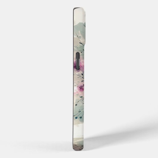 Coques Case-Mate iPhone Bouquet de fleurs Encre d'alcool (Verso / Droite)