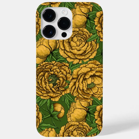 Coques Case-Mate iPhone Bouquet de galets jaunes (Verso)
