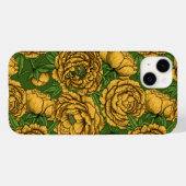 Coques Case-Mate iPhone Bouquet de galets jaunes (Verso (horizontal))