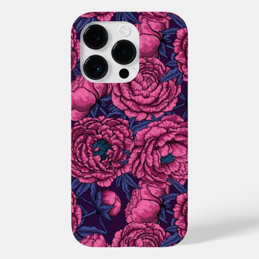 Coques Case-Mate iPhone Bouquet de galets roses (Verso)