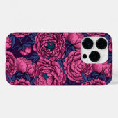 Coques Case-Mate iPhone Bouquet de galets roses (Verso (horizontal))