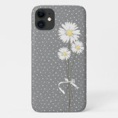 Coques Case-Mate iPhone bouquet de marguerite blanche sur points d'épingle (Dos)