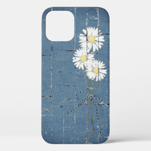 Case-Mate iPhone Case bouquet de marguerite sur brique bleu denim
