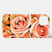 Coques Case-Mate iPhone Bouquet de rose rose poire (Verso (horizontal))