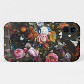 Coques Case-Mate iPhone Bouquet des Roses de nuit Moody Florals (Dos (Horizontal))