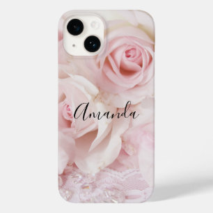 Coque Pour iPhone 14 Bouquet Élégant Roses Roses Roses Roses vintages
