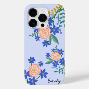 Coque Pour iPhone 14 Pro Bouquet floral Boîtier téléphonique personnalisé