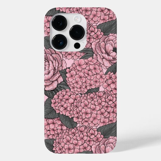 Coques Case-Mate iPhone Bouquet floral en rose (Verso)