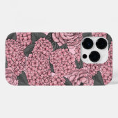 Coques Case-Mate iPhone Bouquet floral en rose (Verso (horizontal))