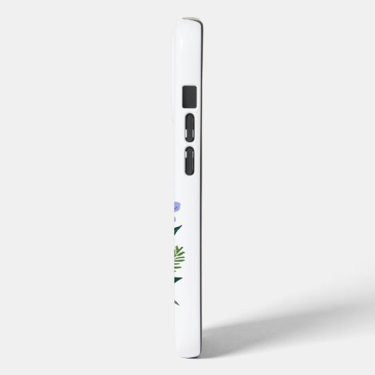 Coques Case-Mate iPhone Bouquet floral violet orange (Verso / Gauche)