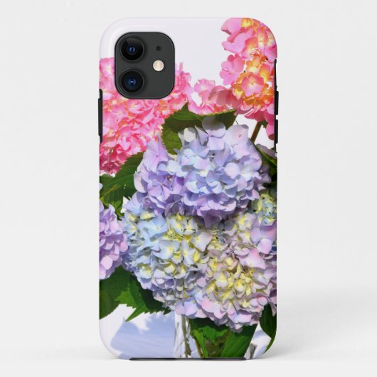 Coques Case-Mate iPhone Bouquet Hydrangea (Dos)