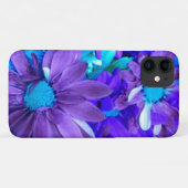 Coques Case-Mate iPhone Bouquet pourpre N Turquoise (Dos (Horizontal))