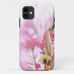 Coques Pour iPhone Bouquet rose