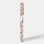 Coques Case-Mate iPhone Bouquet saint de Noël - Crème Beige (Verso / Droite)