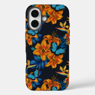 Coques iPhone 16 Bouquet tropical