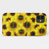 Coques Case-Mate iPhone Bouquets de tournesols (Dos (Horizontal))
