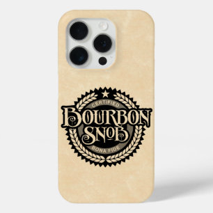 Coque iPhone 15 Pro Bourbon Snob - drôle de buveur de whisky