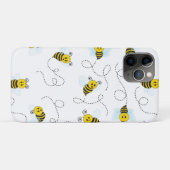 Coques Case-Mate iPhone Bourdon Volant Jaune Noir Abeille Bourdon (Dos (Horizontal))