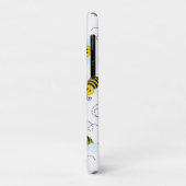 Coques Case-Mate iPhone Bourdon Volant Jaune Noir Abeille Bourdon (Dos/Gauche)