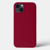 Coques Case-Mate iPhone Bourgogne (couleur solide) (Verso)