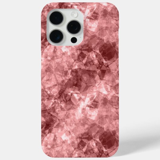 Coques Case-Mate iPhone Bourgogne Crumpled Texture (Verso)