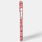 Coques Case-Mate iPhone Bourgogne Crumpled Texture (Verso / Gauche)