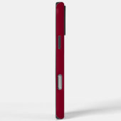 Coques Case-Mate iPhone Bourgogne ModerneInitiales Contemporaines Monogram (Verso / Droite)