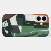 Coques Case-Mate iPhone Bouteille de Carafe de vin de Juan Gris, Cubisme V (Verso (horizontal))
