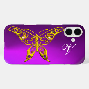 Coques iPhone 16 Plus BOUTEILLE D'OR HYPER, PIERRES DE GAMME, MONOGRAM v