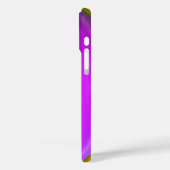 Coques Case-Mate iPhone BOUTEILLE D'OR HYPER, PIERRES DE GAMME, MONOGRAM v (Verso / Gauche)