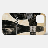 Coques Case-Mate iPhone Bouteille et verre de vin (Verso (horizontal))