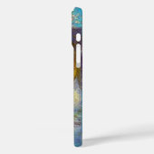 COQUES Case-Mate iPhone BOUTEILLE MAGIQUE EN PARKLES D'OR BLEU (Verso / Gauche)