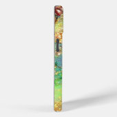 COQUES Case-Mate iPhone BOUTEILLE MAGIQUE EN PARKLES D'OR BLEU (Verso / Droite)