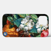 Coques Case-Mate iPhone BOUTEILLER SUR FLEURS BLANCHES Floral (Verso (horizontal))
