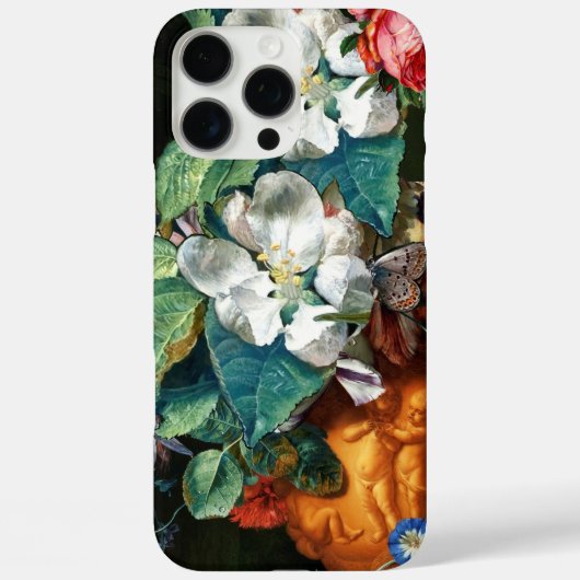 Coques Case-Mate iPhone BOUTEILLER SUR FLEURS BLANCHES Floral (Verso)