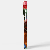 Coques Case-Mate iPhone BOUTEILLER SUR FLEURS BLANCHES Floral (Verso / Gauche)