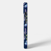 Coques Case-Mate iPhone Bouteilles d'aquarelle Fleur de bactéries Nom pers (Verso / Gauche)