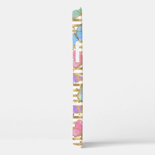 Coques Case-Mate iPhone Bouteilles d'aquarelle Parties scintillant or (Verso / Droite)