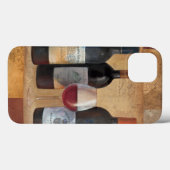 Coques Case-Mate iPhone Bouteilles de vin avec le verre (Verso (horizontal))