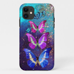 COQUE Case-Mate POUR iPhone BOUTEILLES ROSES BLEU PURPLE EN PARKLES D'OR