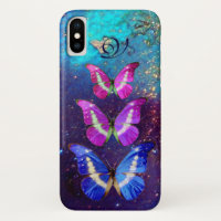 BOUTEILLES ROSES BLEU PURPLE EN PARKLES D'OR