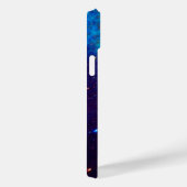 COQUES Case-Mate iPhone BOUTEILLES ROSES BLEU PURPLE EN PARKLES D'OR (Verso / Droite)