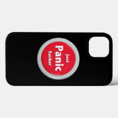 Coques Case-Mate iPhone Bouton de panique, rien d'autre (Verso (horizontal))