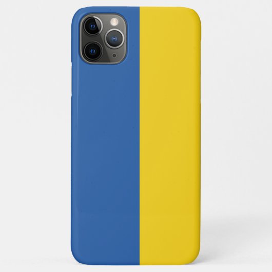 Coques Case-Mate iPhone Bouton Drapeau de l'Ukraine (Dos)