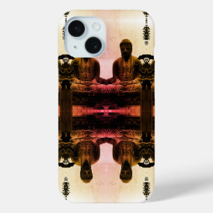 Coque Pour iPhone 15 Bouton du Grand Bouddha de Kamakura du Japon vinta