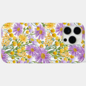 Coques Case-Mate iPhone Boutons Billy Et Fleurs Faisées Faisées (Verso (horizontal))