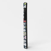 Coques Case-Mate iPhone boutons et ardoise des abeilles (Dos/Gauche)